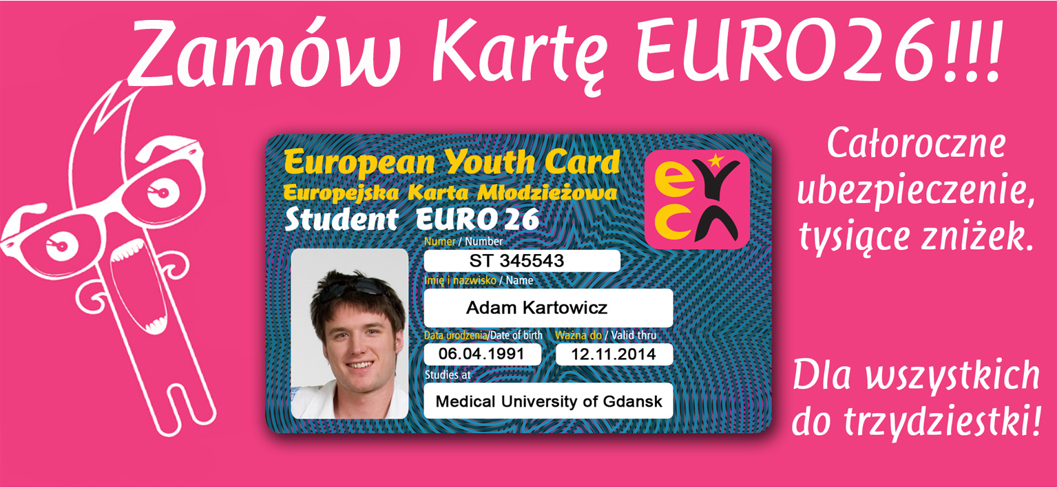 Europejska Karta Młodzieżowa EURO26 